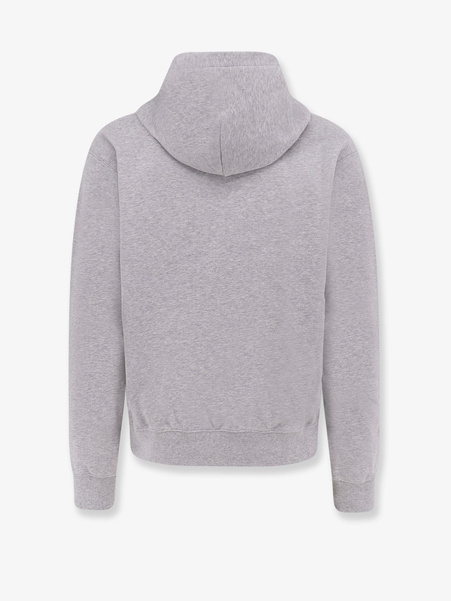 Cotton jersey hooded sweatshirt