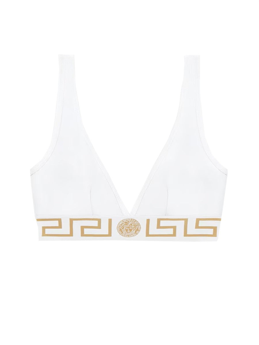 Versace - COTTON JERSEY TRIANGLE BRALETTE cotton-jersey-triangle-bralette