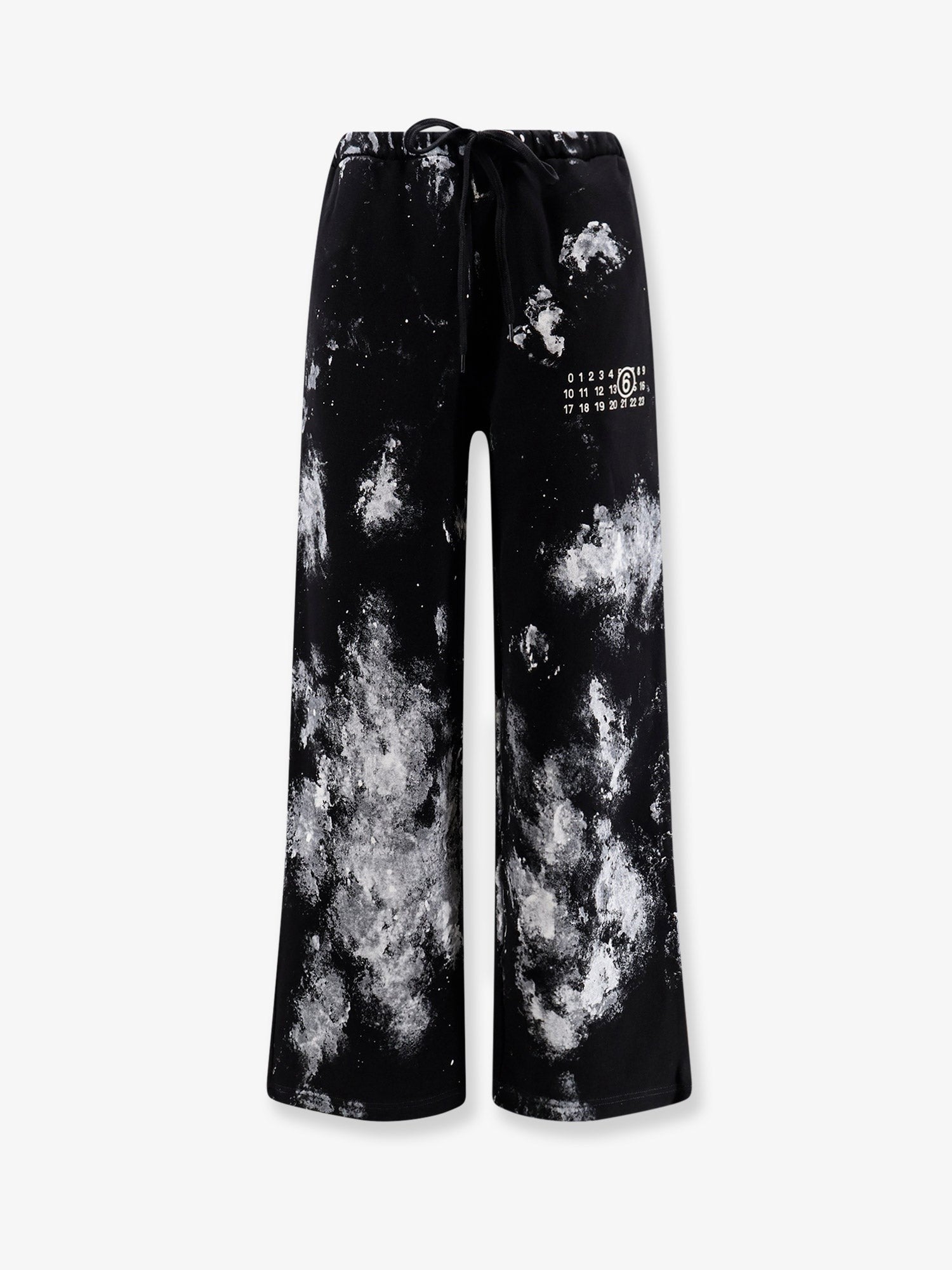 MM6 MAISON MARGIELA MM6 MAISON MARGIELA - Cotton Jogging Trousers with Numeric Signature embroidery