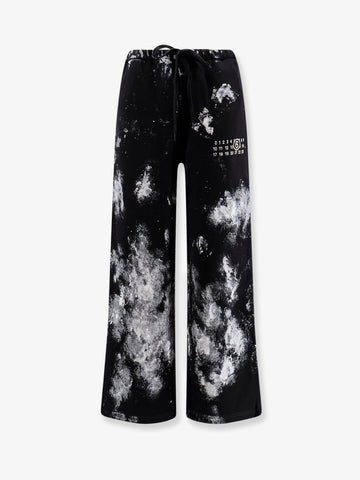 MM6 MAISON MARGIELA MM6 MAISON MARGIELA - Cotton Jogging Trousers with Numeric Signature embroidery