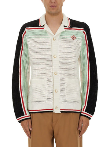COTTON KNIT TENNIS SHIRT