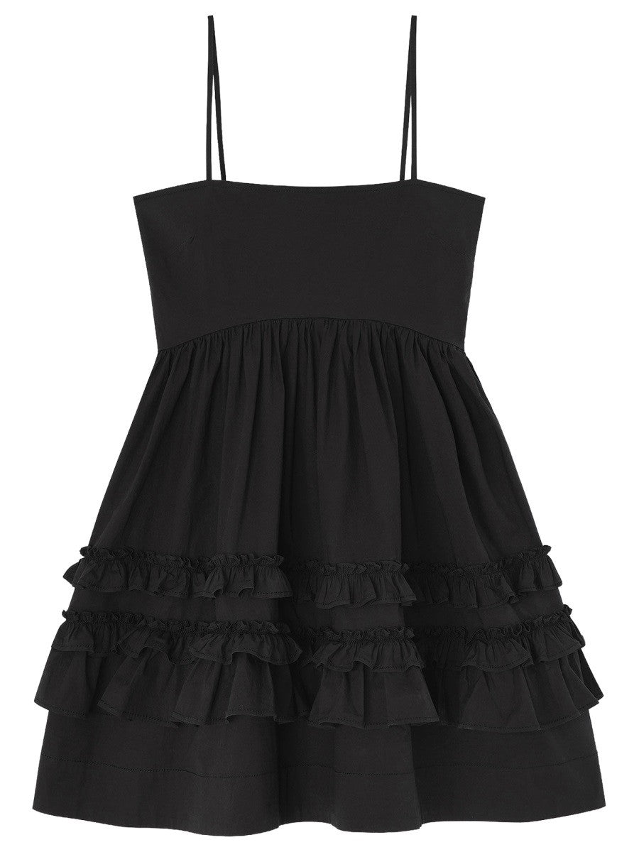 GANNI - COTTON MINI DRESS cotton-mini-dress_55d3c896-d381-446f-b5c2-94f925221dd0