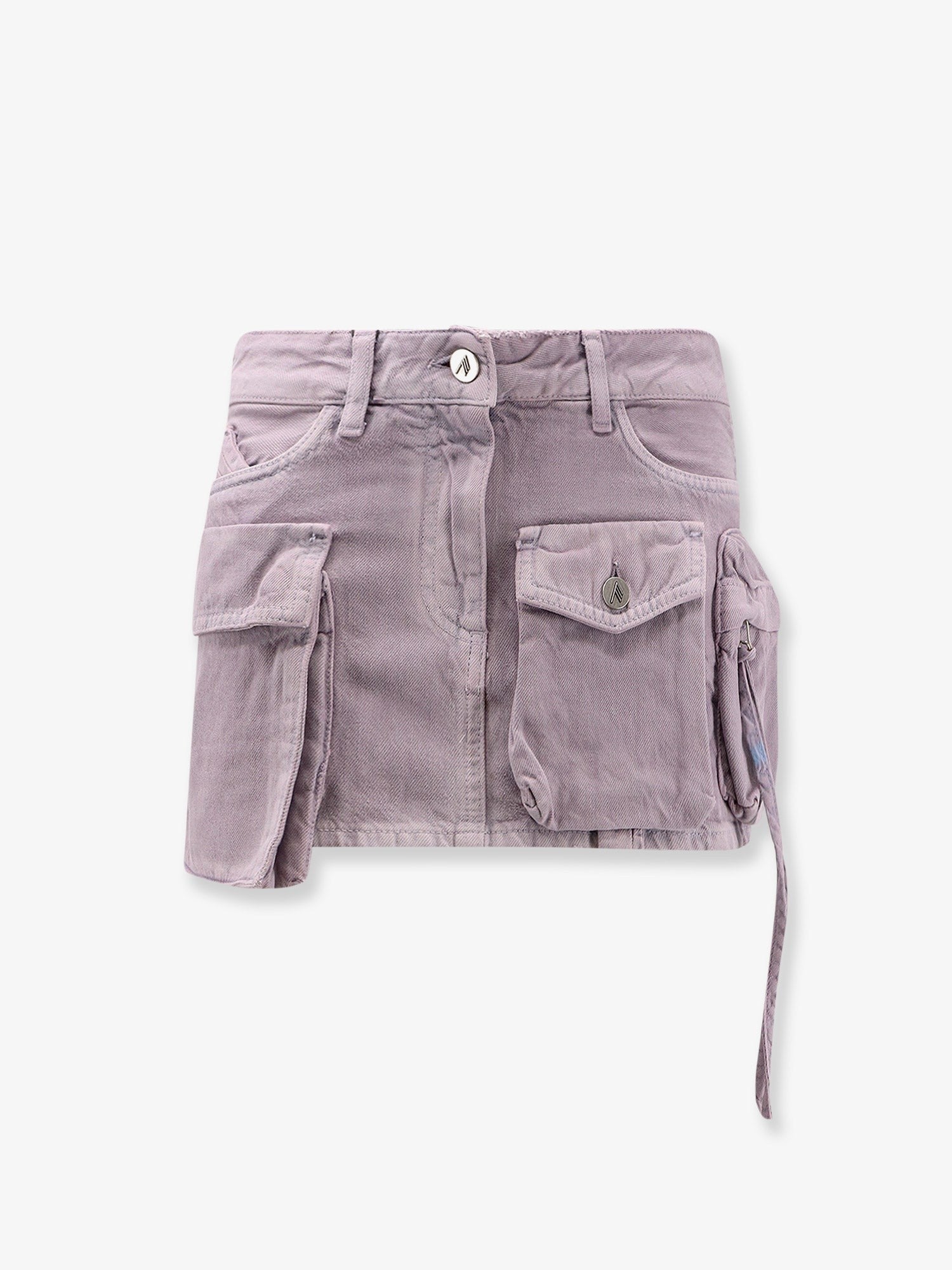 Cotton mini skirt