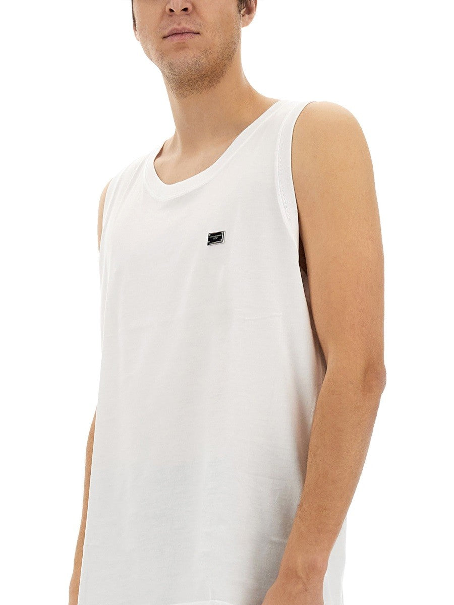 COTTON "OVER" TANK TOP