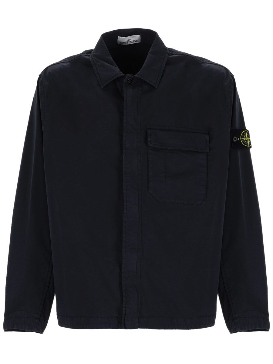 Stone Island - COTTON OVERSHIRT cotton-overshirt_05728092-321e-4af6-b251-489b9320c451