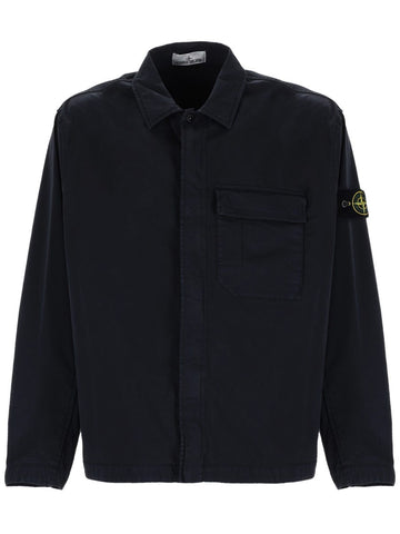 Stone Island - COTTON OVERSHIRT cotton-overshirt_05728092-321e-4af6-b251-489b9320c451