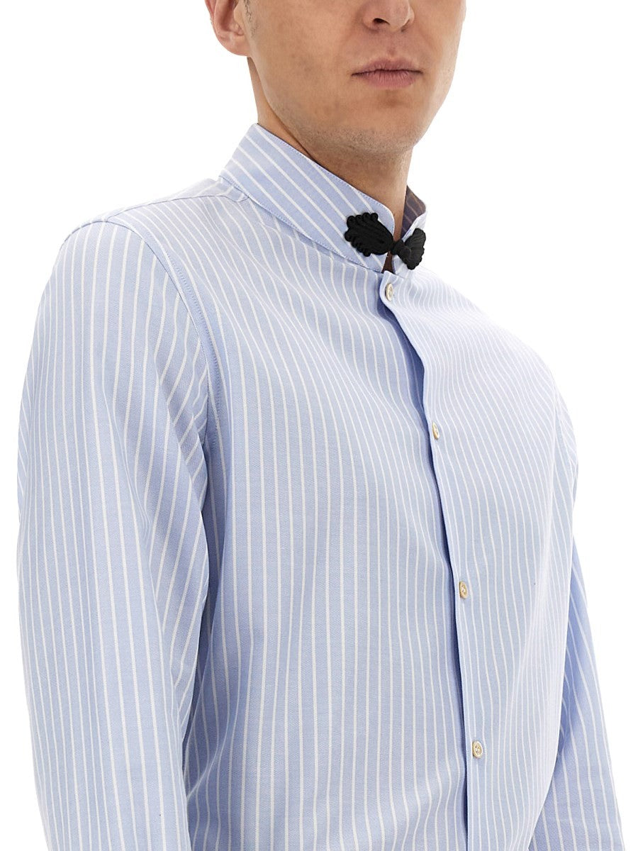 COTTON OXFORD SHIRT WITH TOGGLE