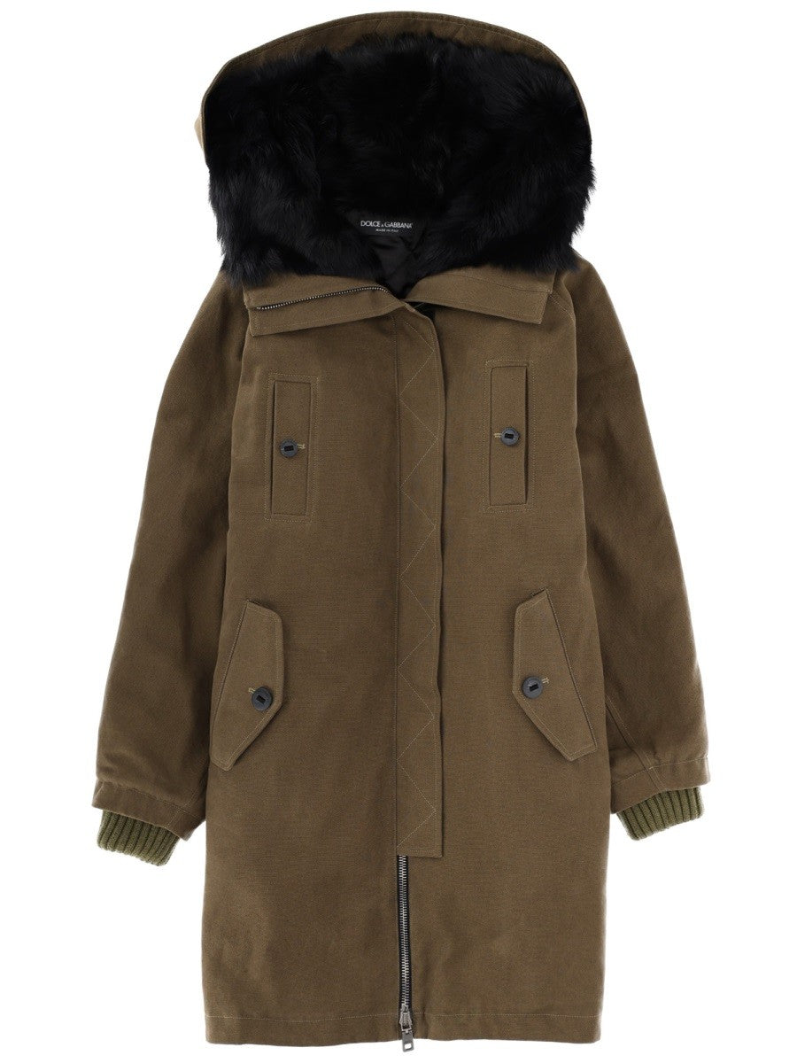 Dolce & Gabbana - COTTON PARKA cotton-parka_6f8232ad-d2de-463a-8110-2ebdfd552dca