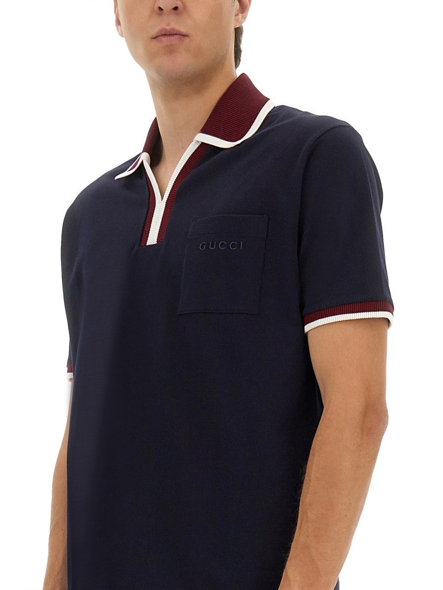 COTTON PIQUE POLO