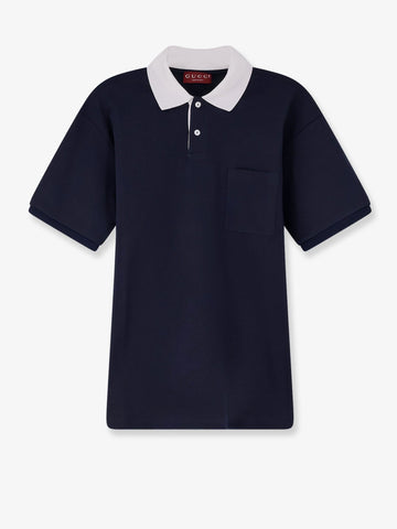 Gucci Cotton piquet polo shirt