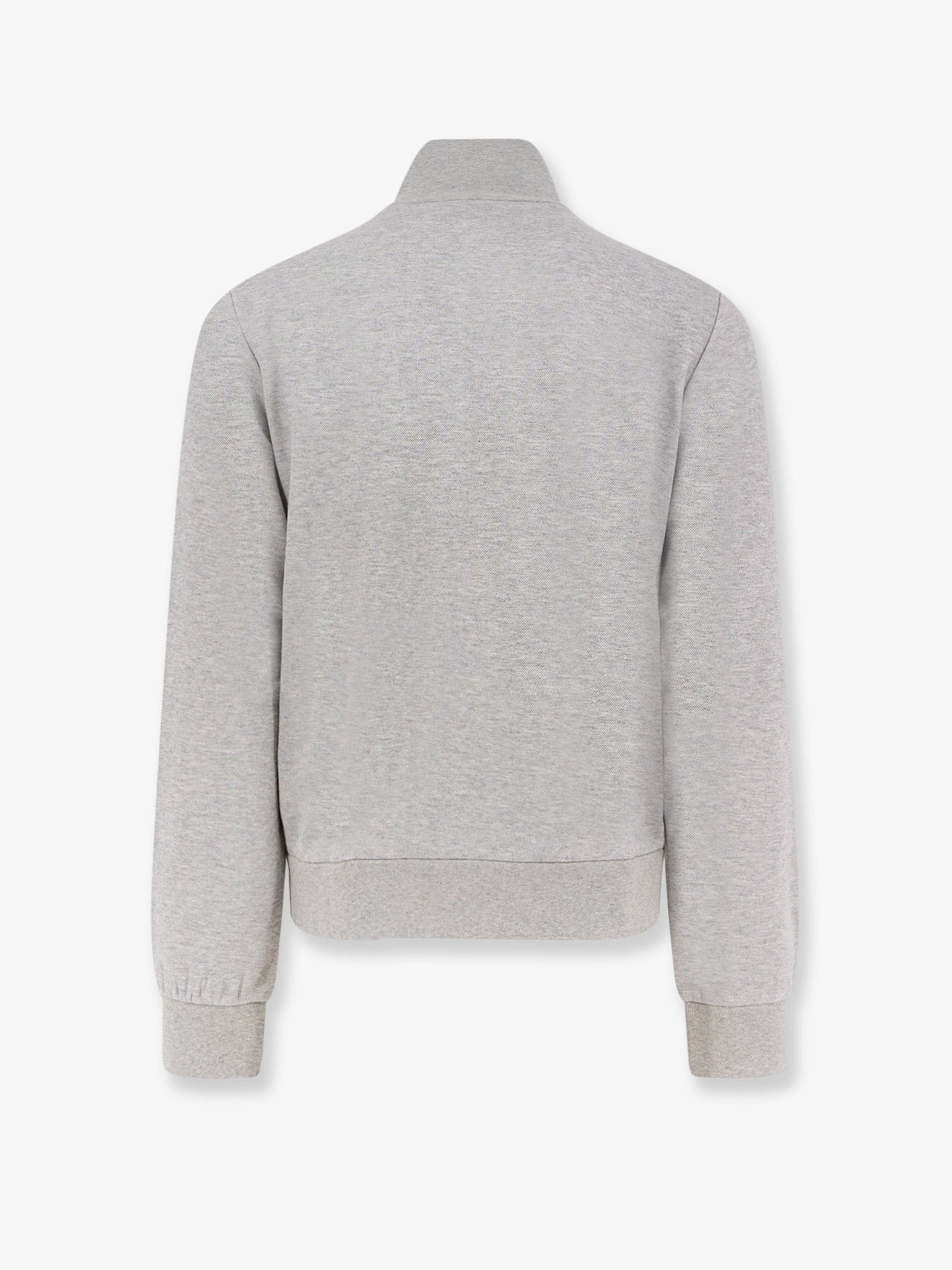 Cotton piquet sweatshirt