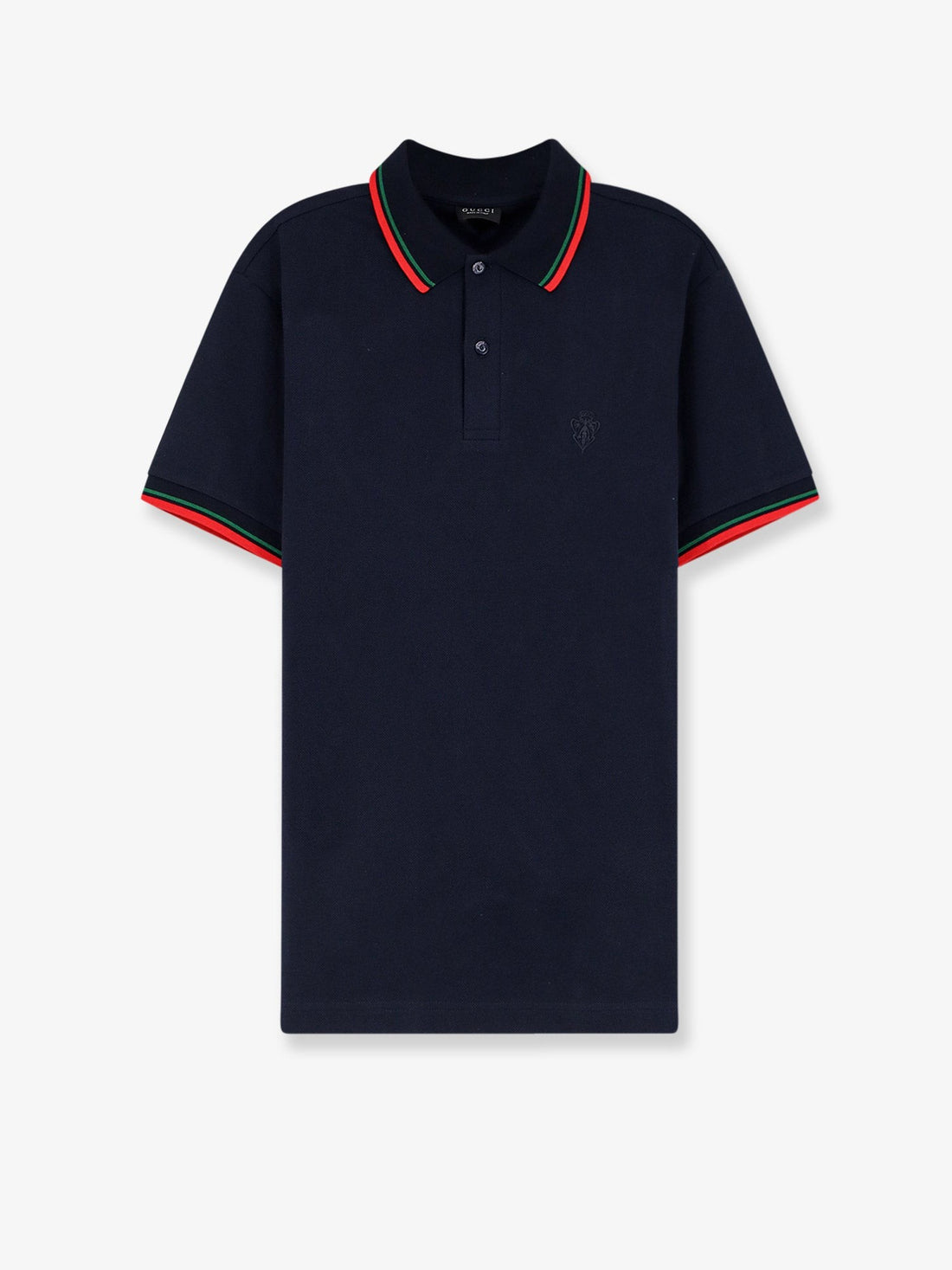Gucci - Cotton polo shirt with embroidered logo on the front cotton-polo-shirt-with-embroidered-logo-on-the-front_87179b1d-fe1e-41ab-9a5b-f8477f716116