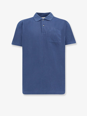 Dior Cotton Polo Shirt with embroidered Logo