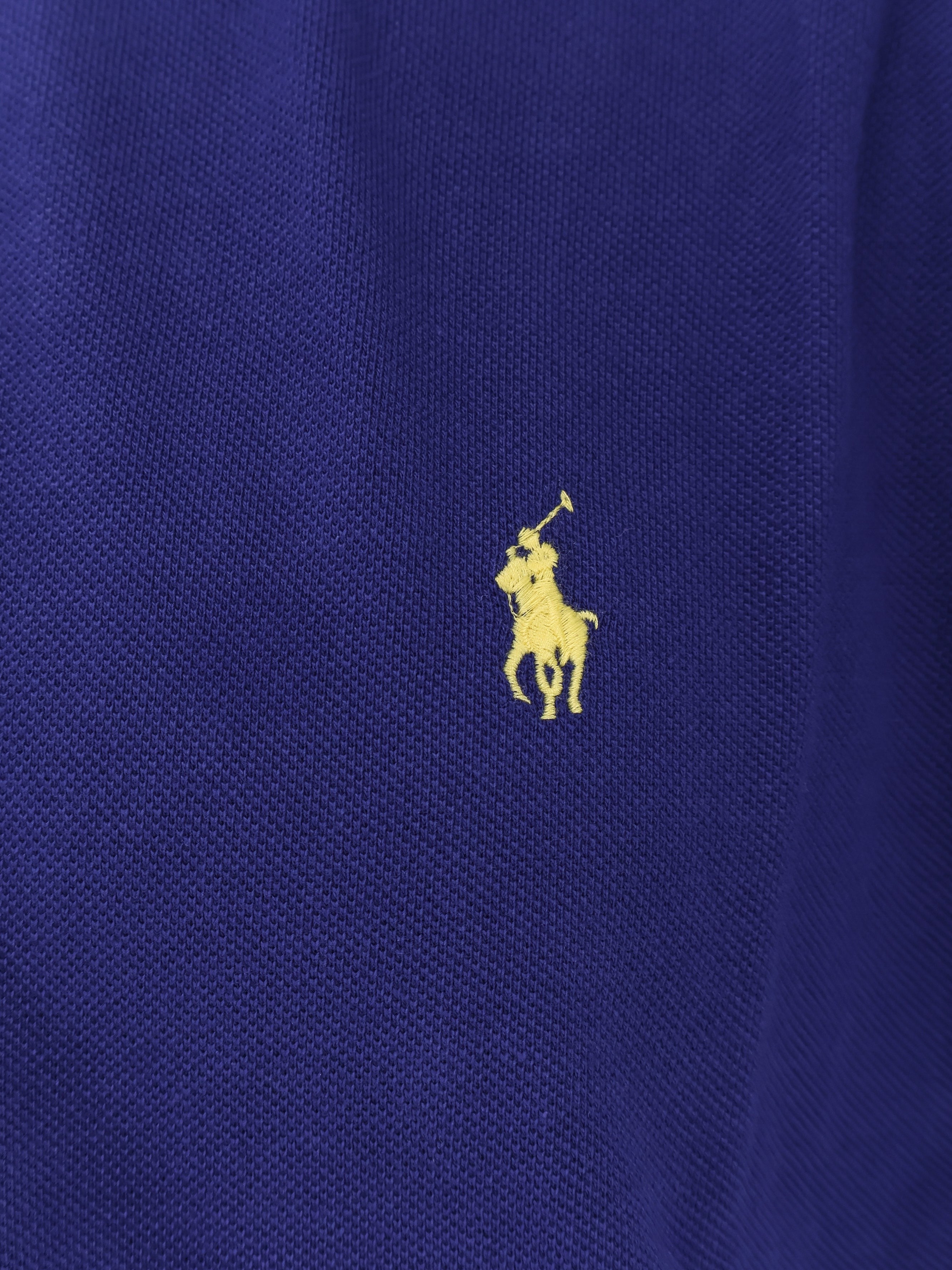 Cotton polo shirt with embroidered logo