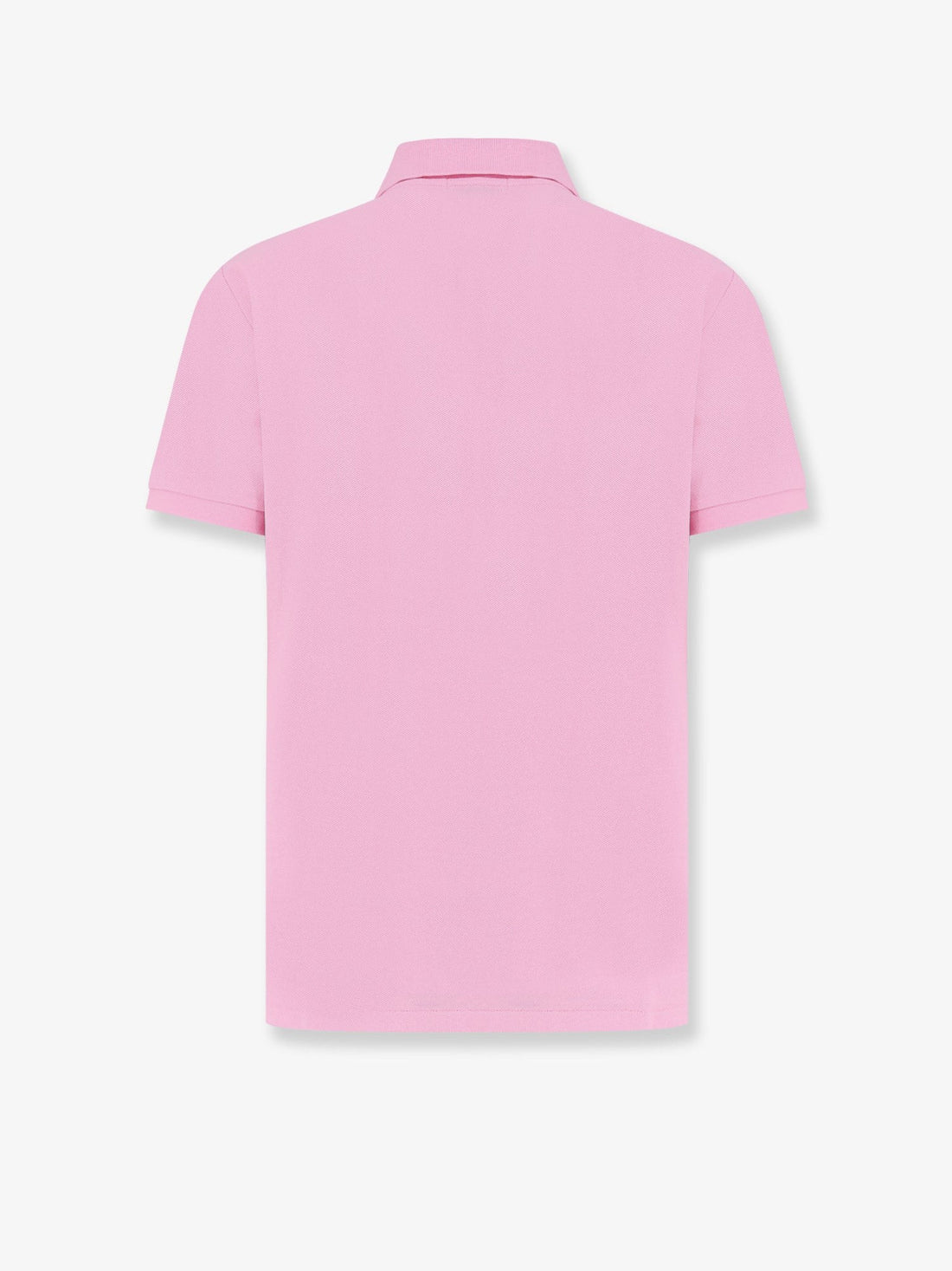 Cotton polo shirt with embroidered logo