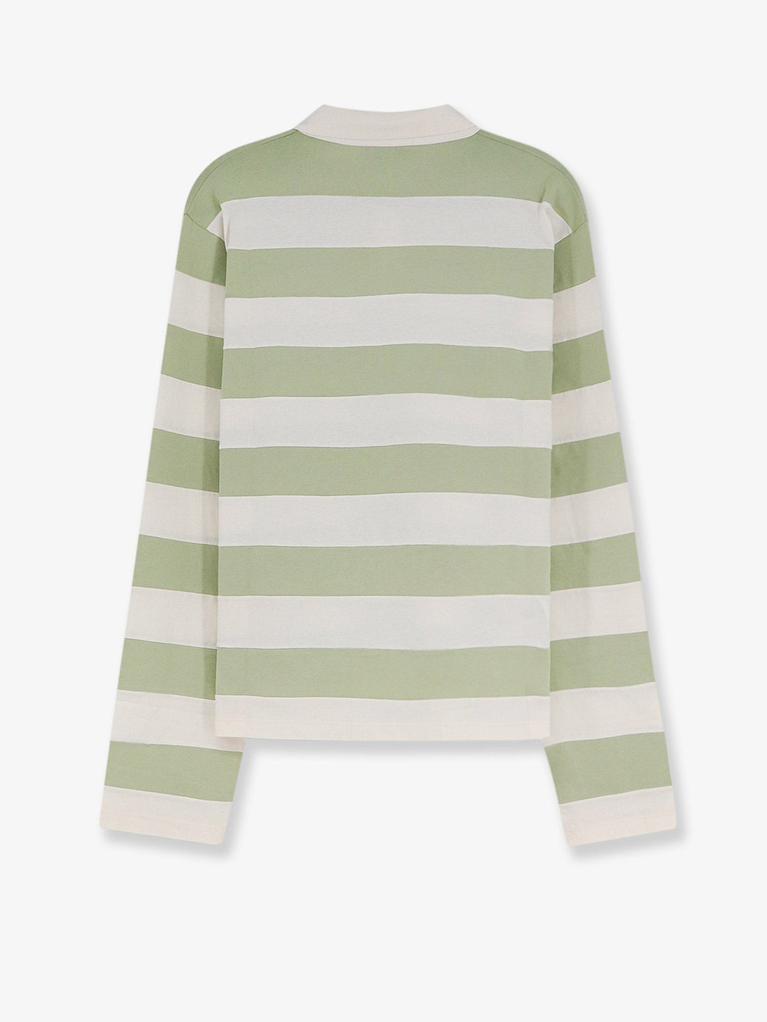 Miu Miu Miu Miu - Cotton polo shirt with striped pattern