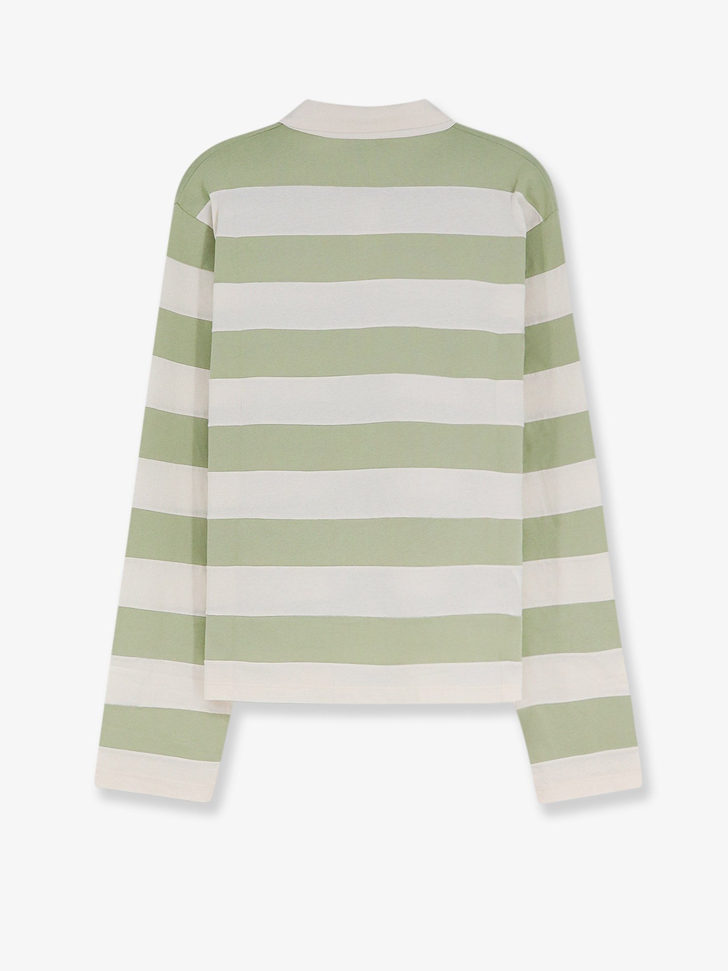 Miu Miu Miu Miu - Cotton polo shirt with striped pattern