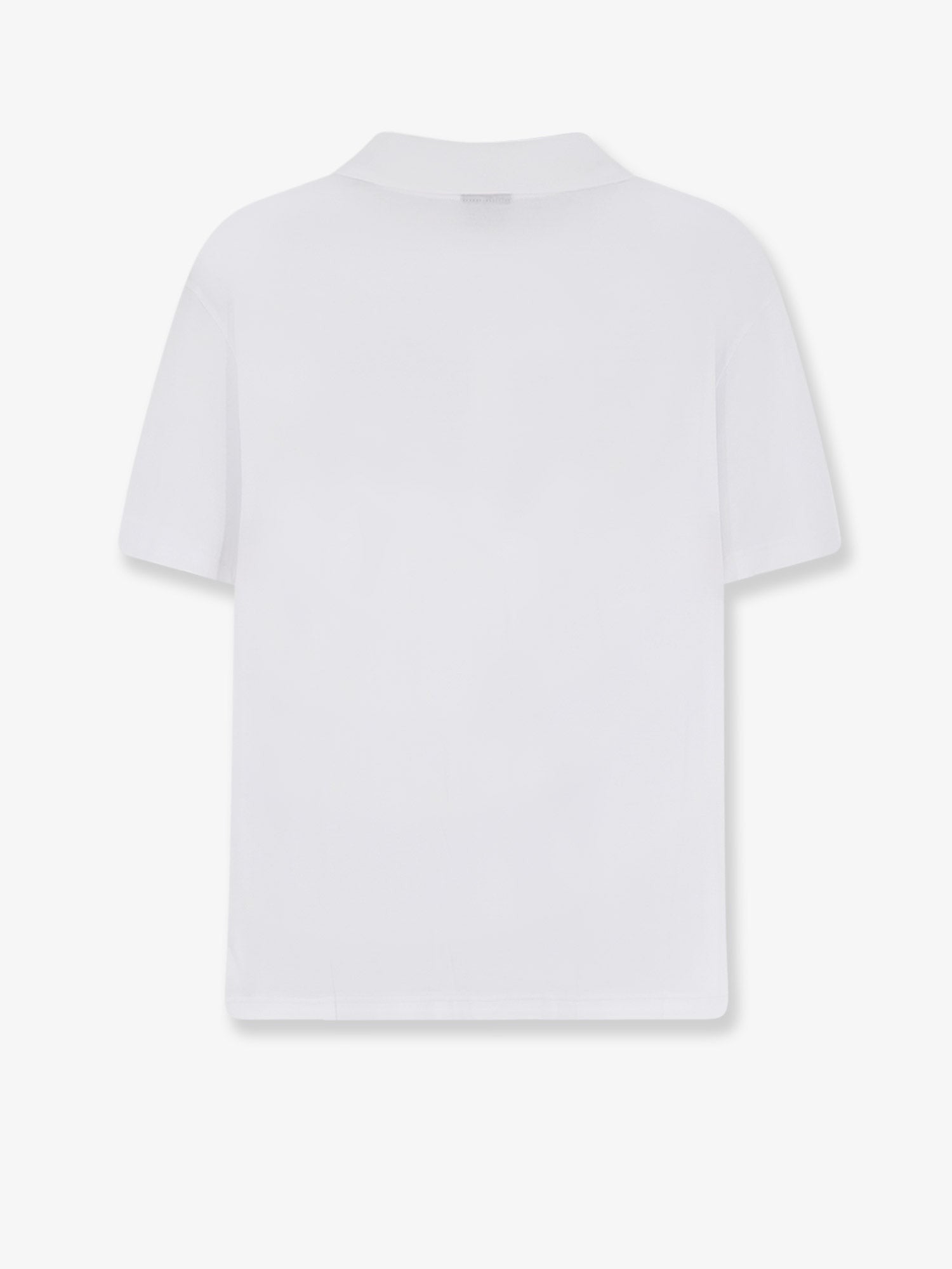 Gucci Gucci - Cotton polo shirt with Web print on the front