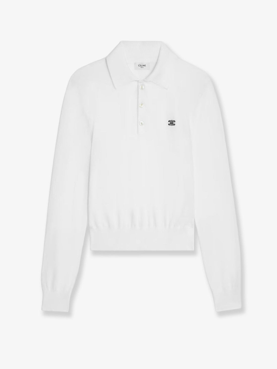 Celine - Cotton Polo Shirt cotton-polo-shirt_b83eb6f2-f651-4942-b8a6-29dd18276abe