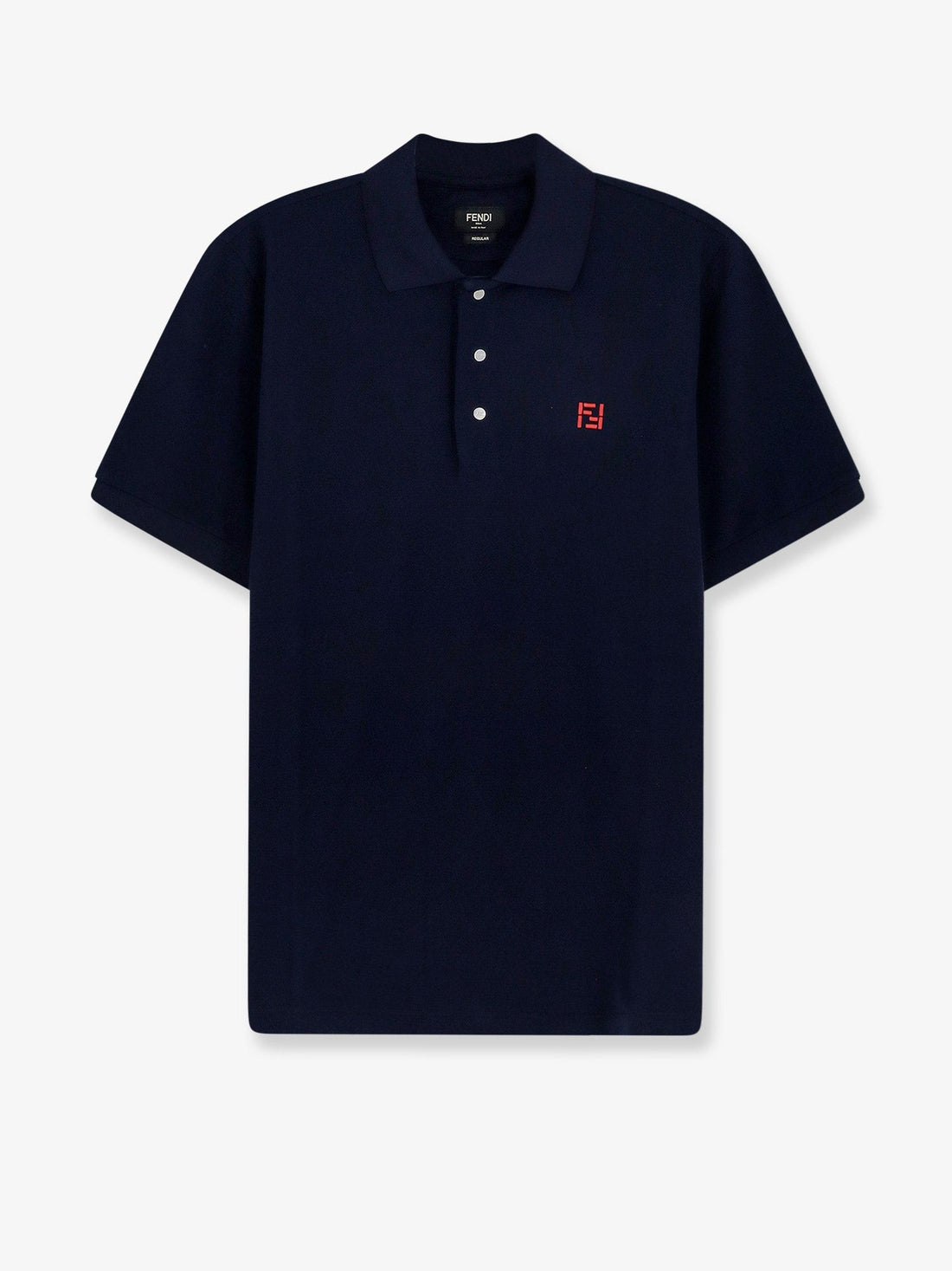 Fendi - 'FF Selleria' polo shirt cotton-polo-shirt_fc261dbb-be56-4de0-9d51-d63356de4bcd