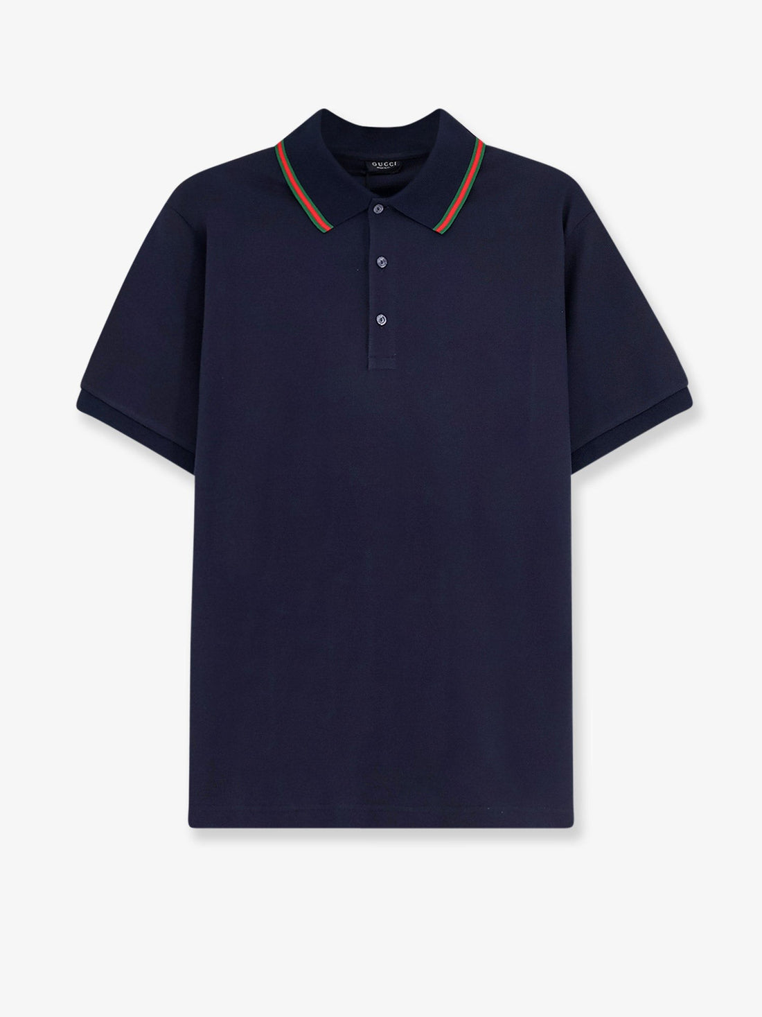 Gucci - Cotton polo with Nastro Web detail on the collar cotton-polo-with-nastro-web-detail-on-the-collar_41c109f8-98db-412d-9132-75f84c2a592e