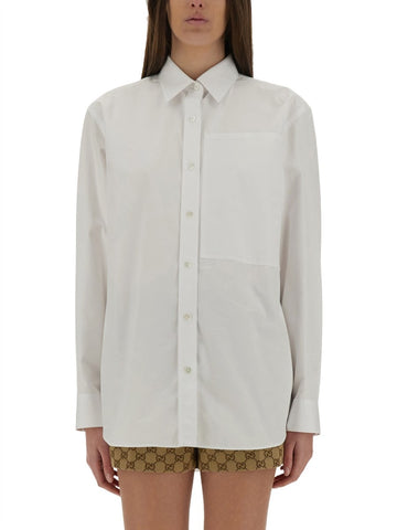 COTTON POPLIN SHIRT