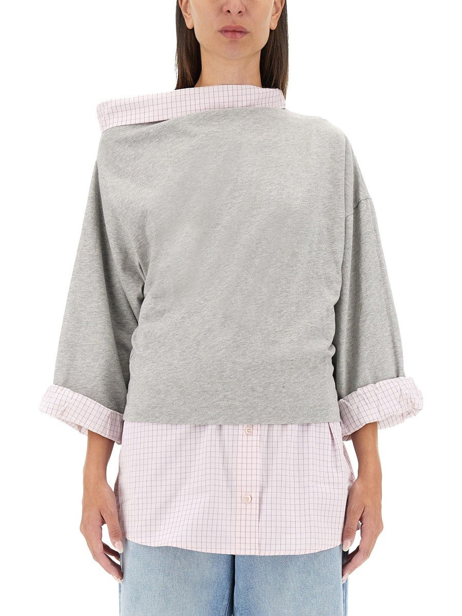 Dries Van Noten - COTTON SHIRT SWEATSHIRT cotton-shirt-sweatshirt