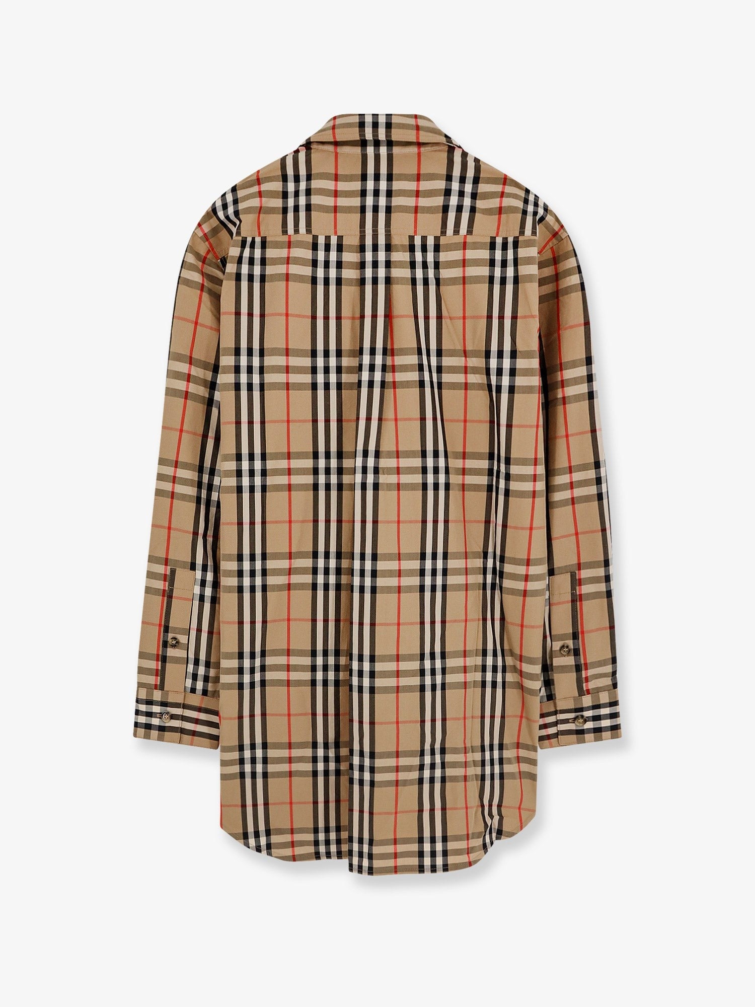 Cotton shirt with Check print
