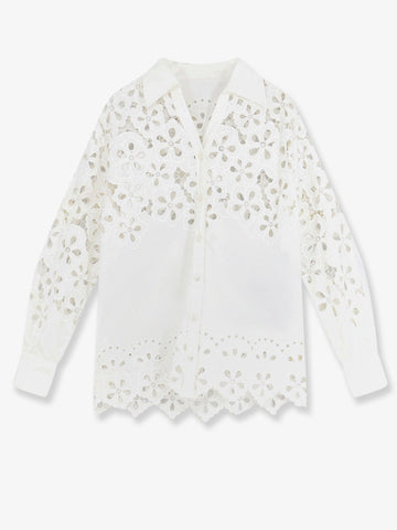 Dolce & Gabbana Cotton shirt with cut-out details