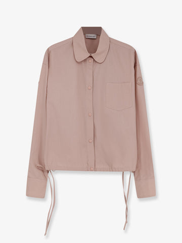 Moncler Cotton shirt with drawstring