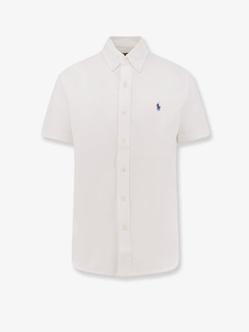 Polo Ralph Lauren Cotton shirt with embroidered logo on the front