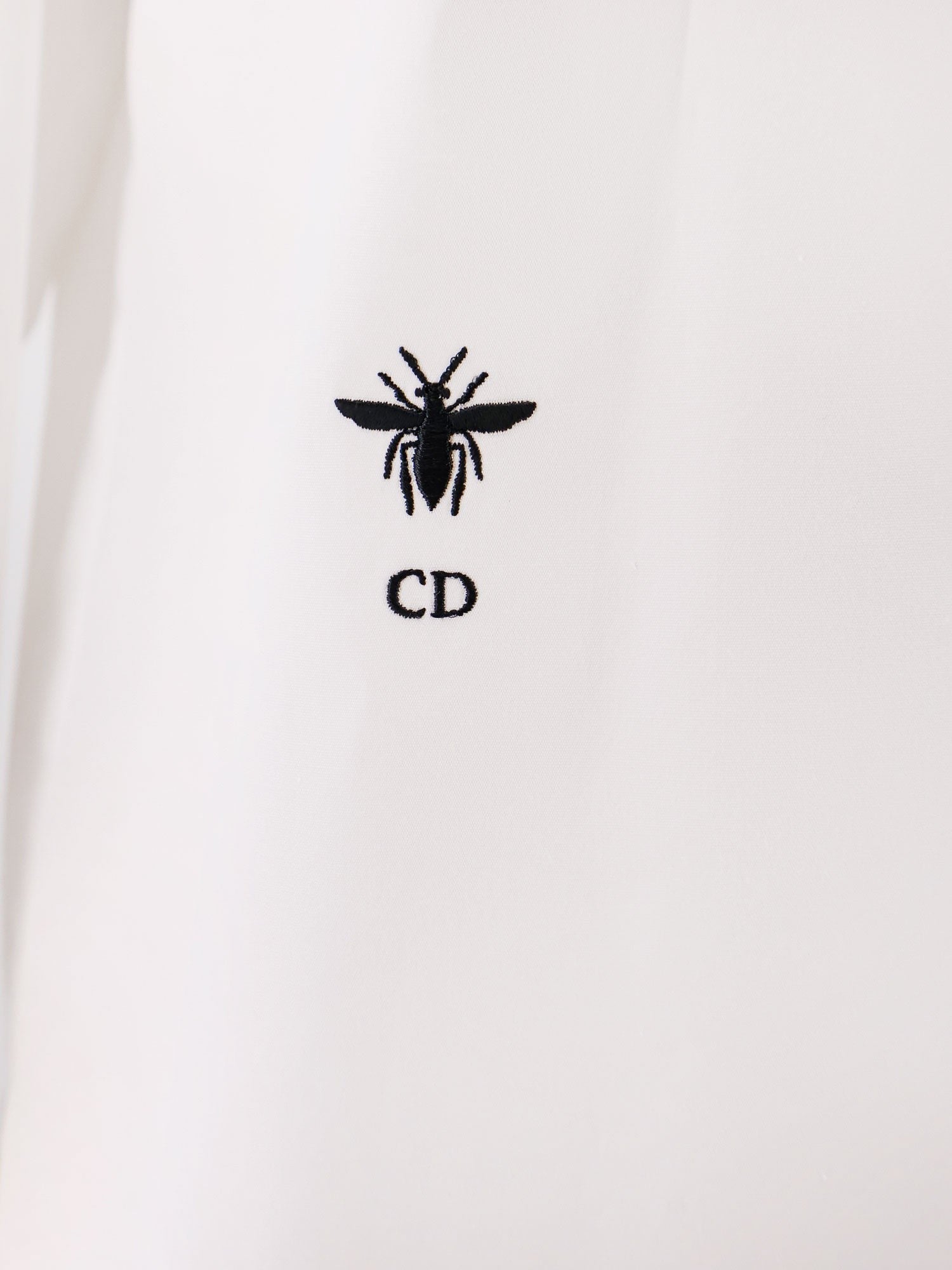 Dior - Cotton shirt with embroidery