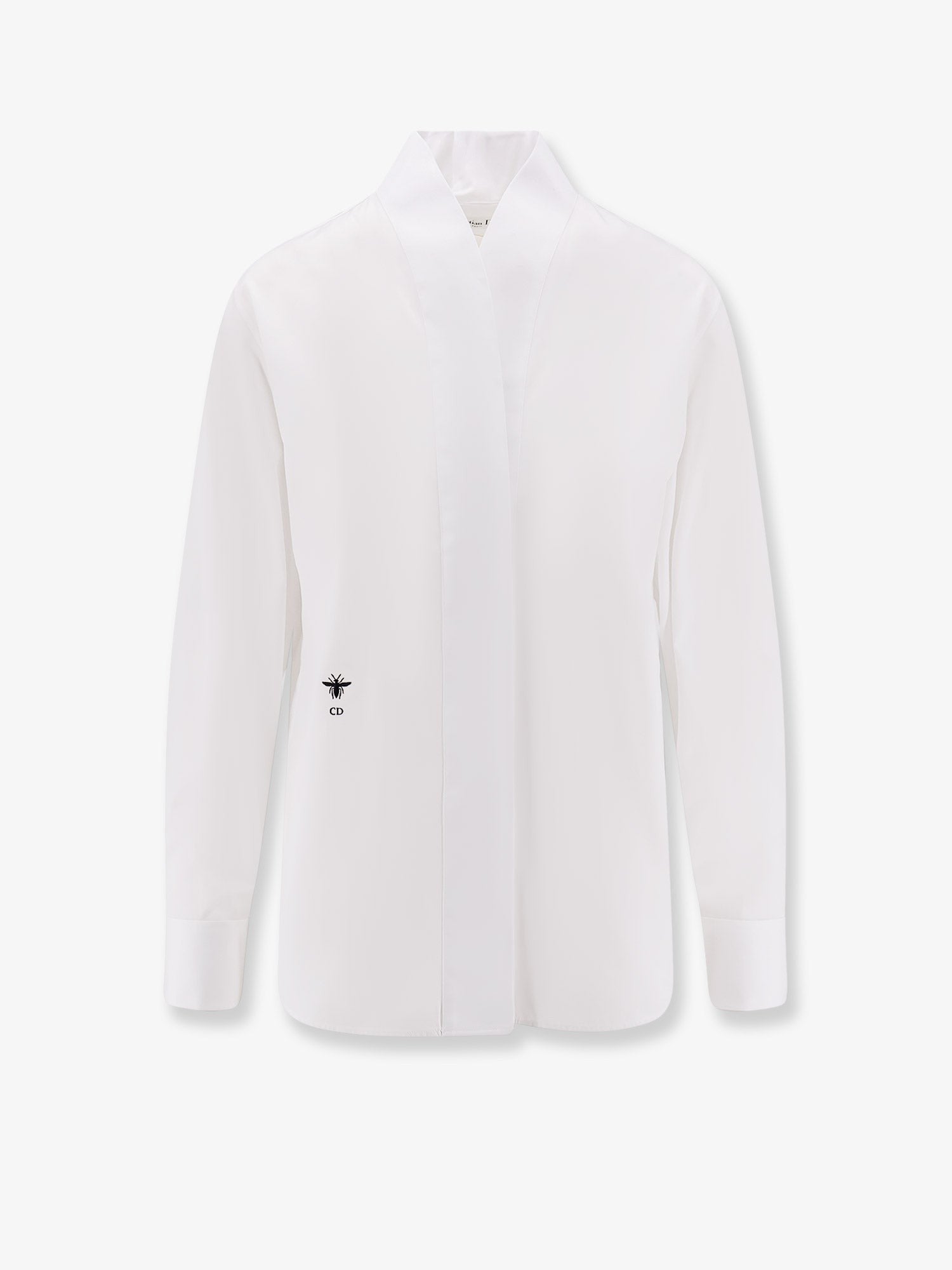 Dior - Cotton shirt with embroidery