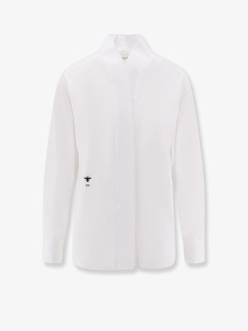 Dior - Cotton shirt with embroidery