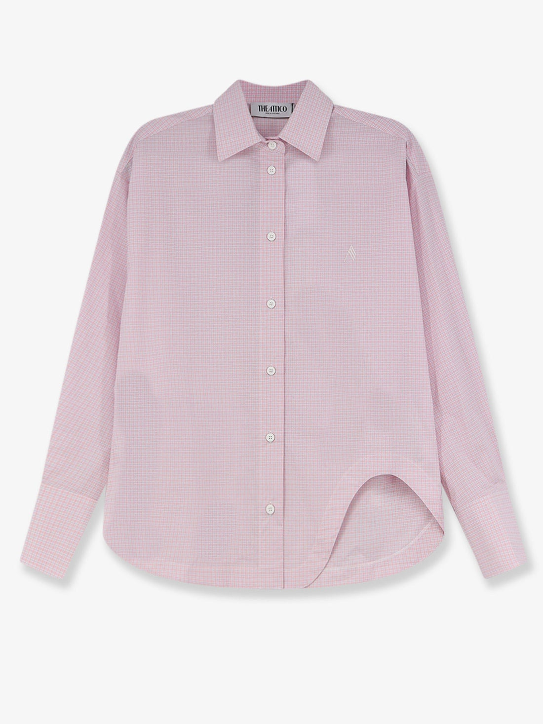 The Attico - Cotton shirt with front embroidered logo cotton-shirt-with-front-embroidered-logo_8ef5f6fd-27d8-4371-a532-2143f9719268