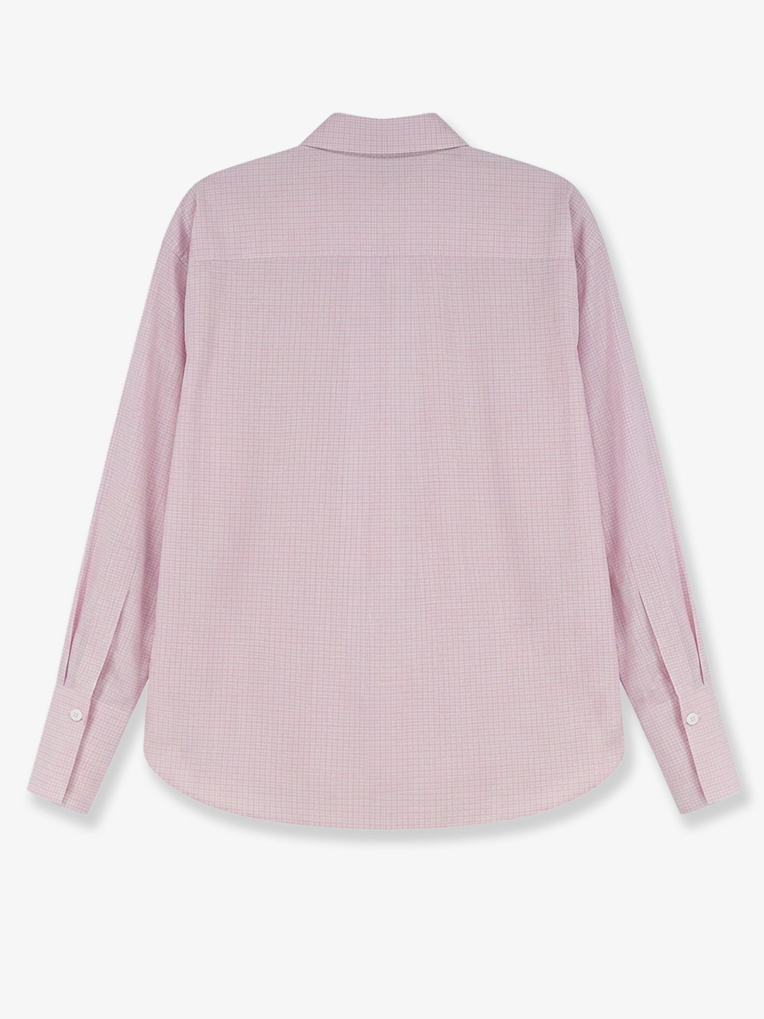 The Attico - Cotton shirt with front embroidered logo