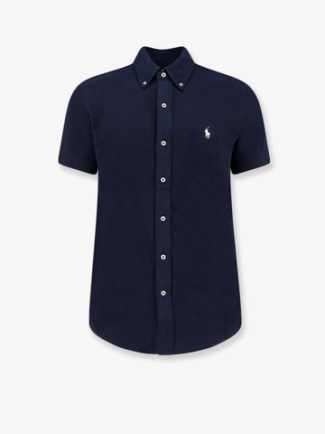 Cotton shirt with front embroidered logo cotton-shirt-with-front-embroidered-logo_a161cb72-afaa-47b6-8317-d4c2f68bc9f1