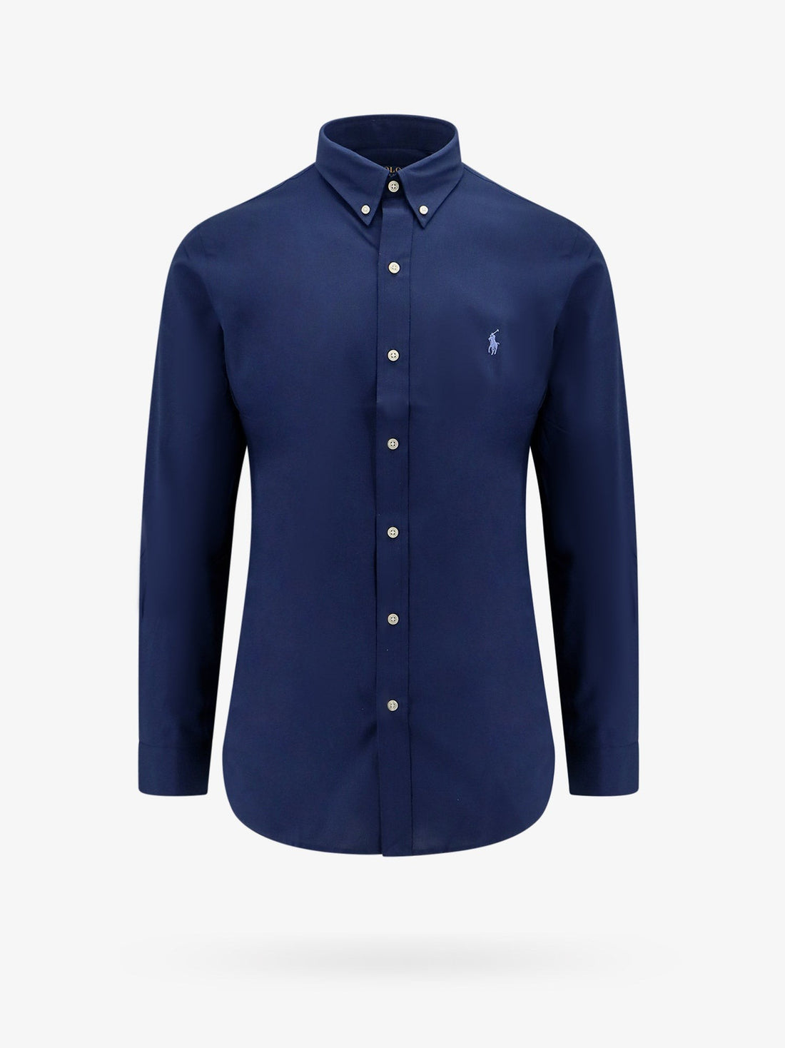 Polo Ralph Lauren - Cotton shirt with front embroidered logo cotton-shirt-with-front-embroidered-logo_db05410b-0683-4cd8-8298-93f1f3d446a2