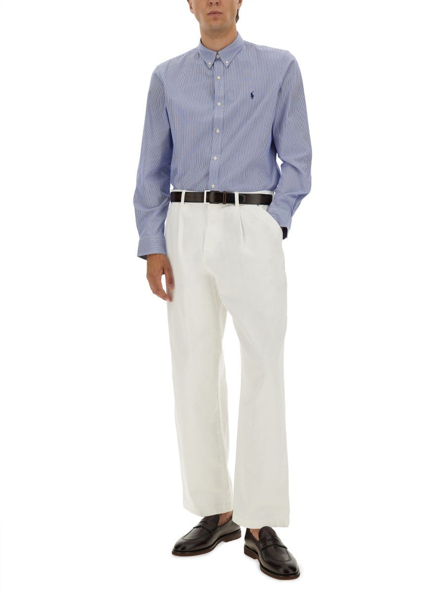 COTTON SHIRT WITH LOGO