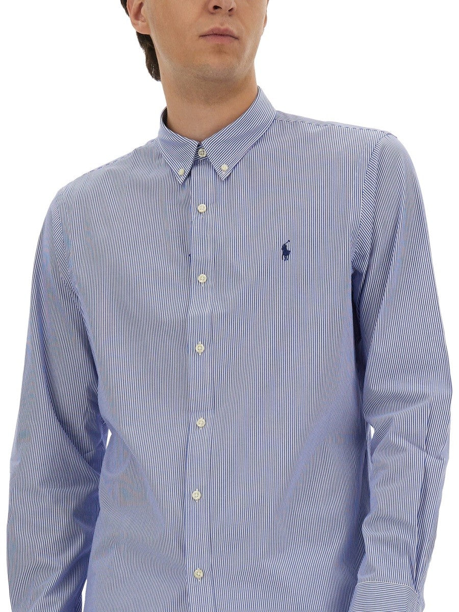 COTTON SHIRT WITH LOGO
