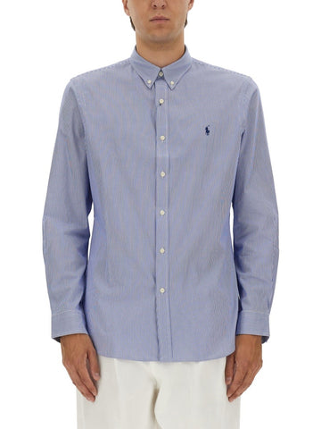 Polo Ralph Lauren - COTTON SHIRT WITH LOGO cotton-shirt-with-logo_3db6f0c2-0445-4e17-ad96-e22cbb424801
