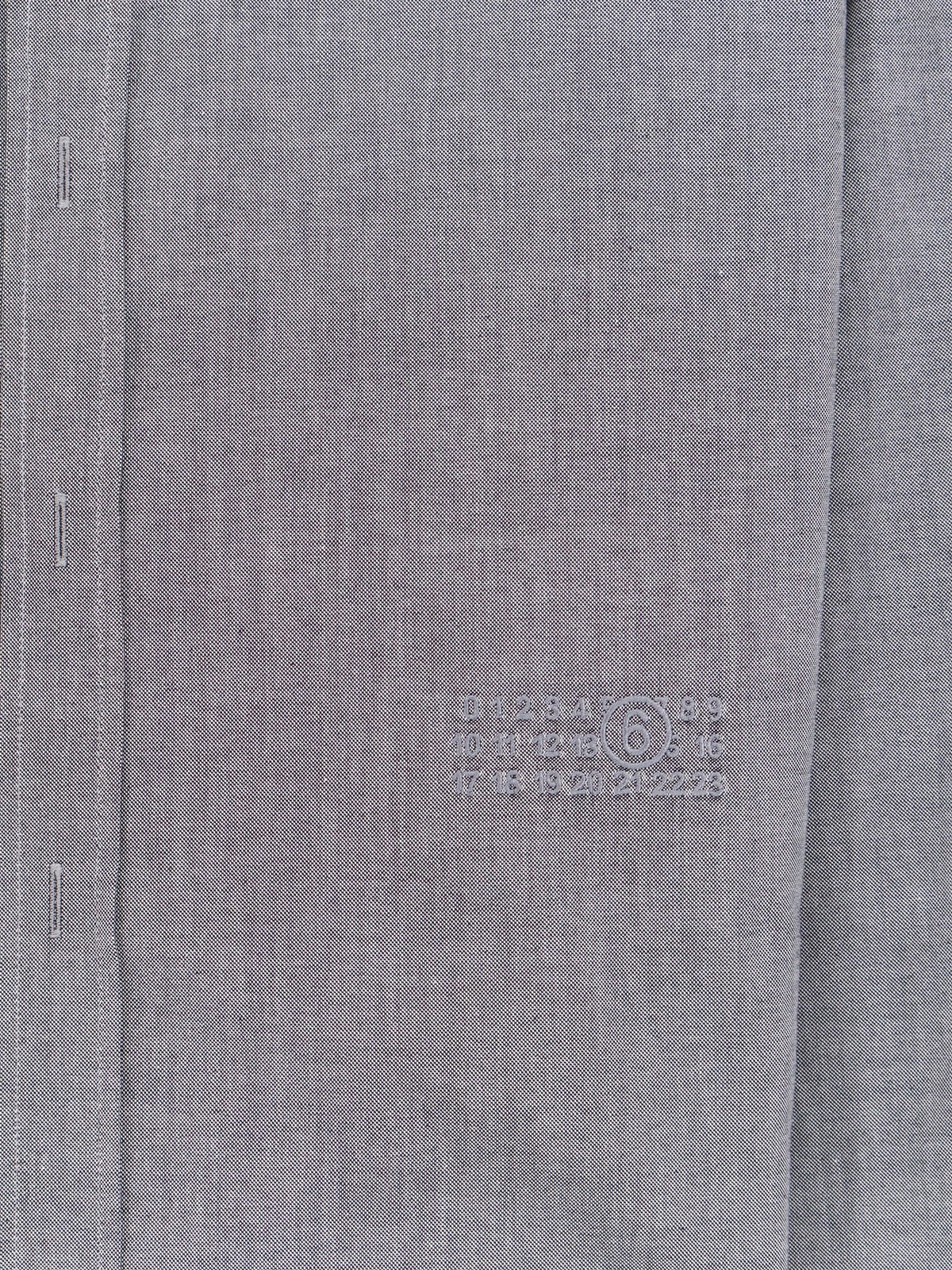 MM6 MAISON MARGIELA - Cotton shirt with zip