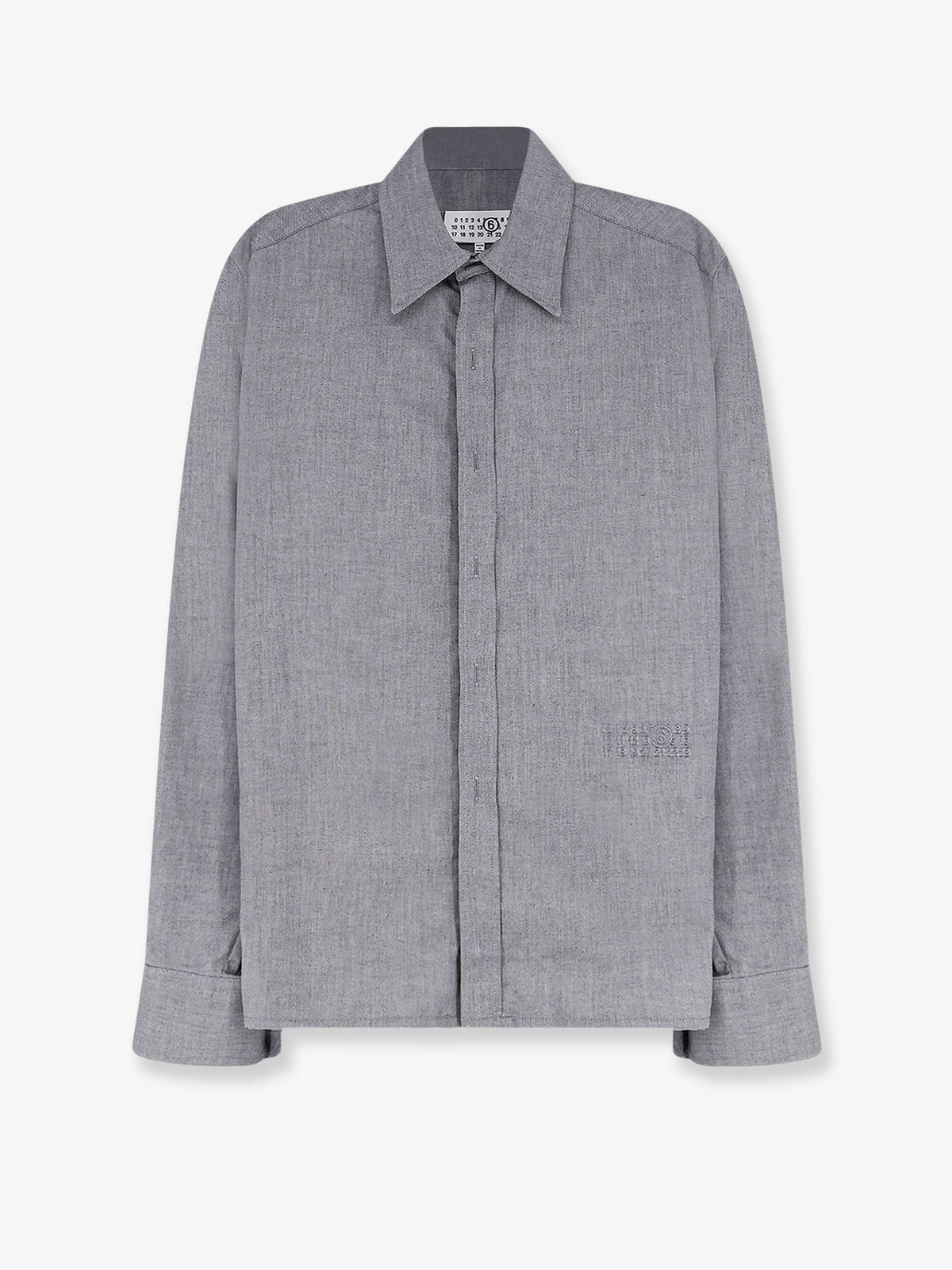 MM6 MAISON MARGIELA - Cotton shirt with zip Black