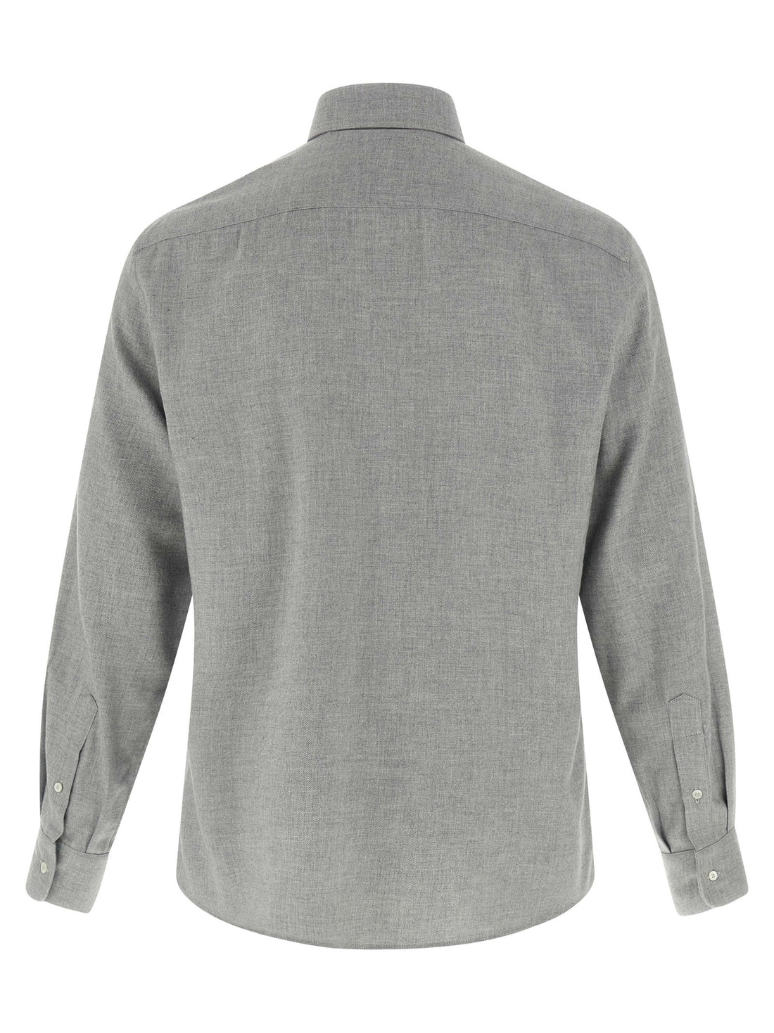 Brunello Cucinelli - Cotton shirt gray