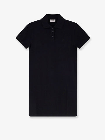 Saint Laurent - Cotton short dress cotton-short-dress_7bfa0388-e27f-42d0-ab87-a81ea8fbc5e5