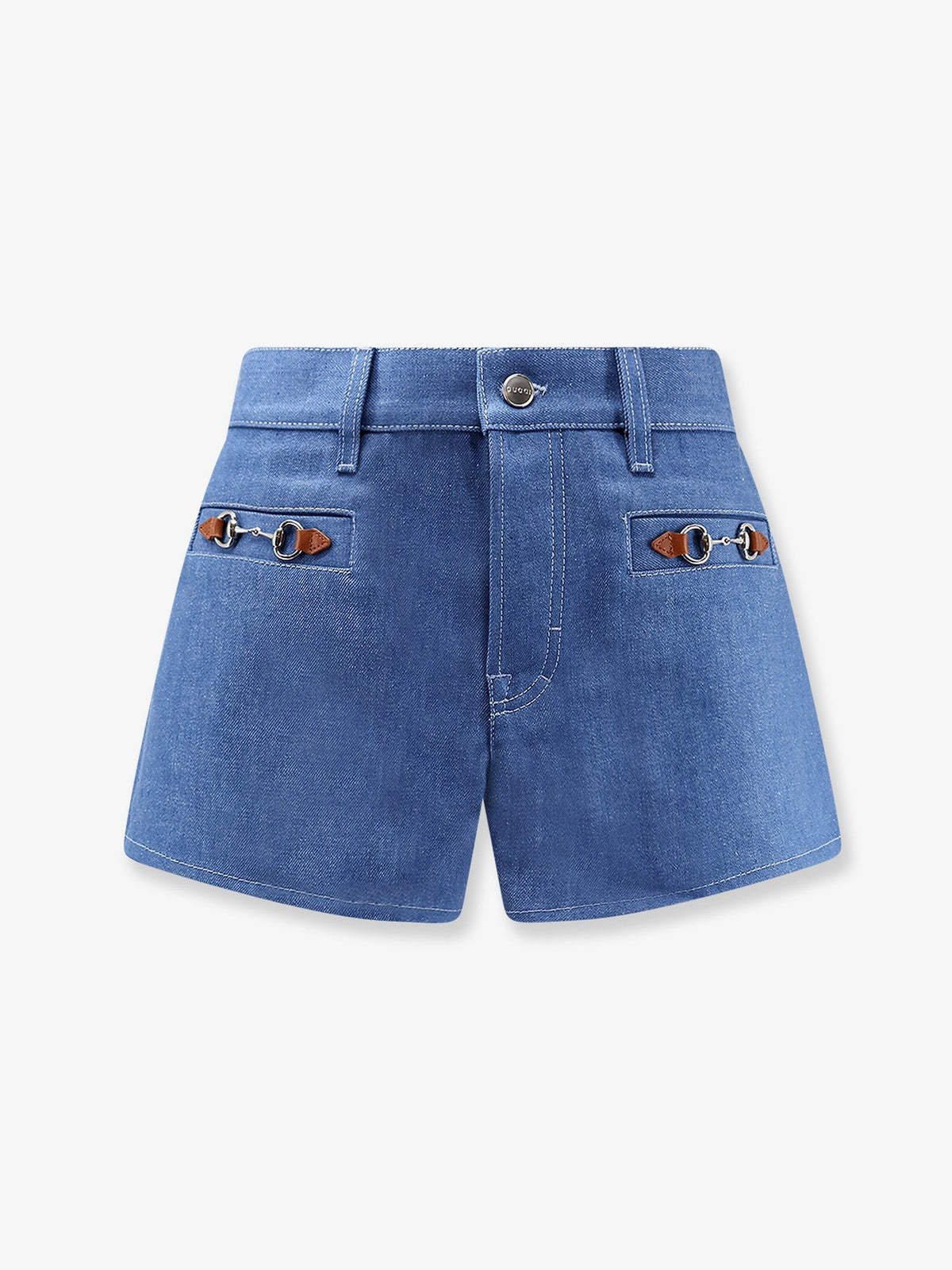 Gucci - 'Morsetto' shorts cotton-shorts-with-frontal-iconic-horsebits