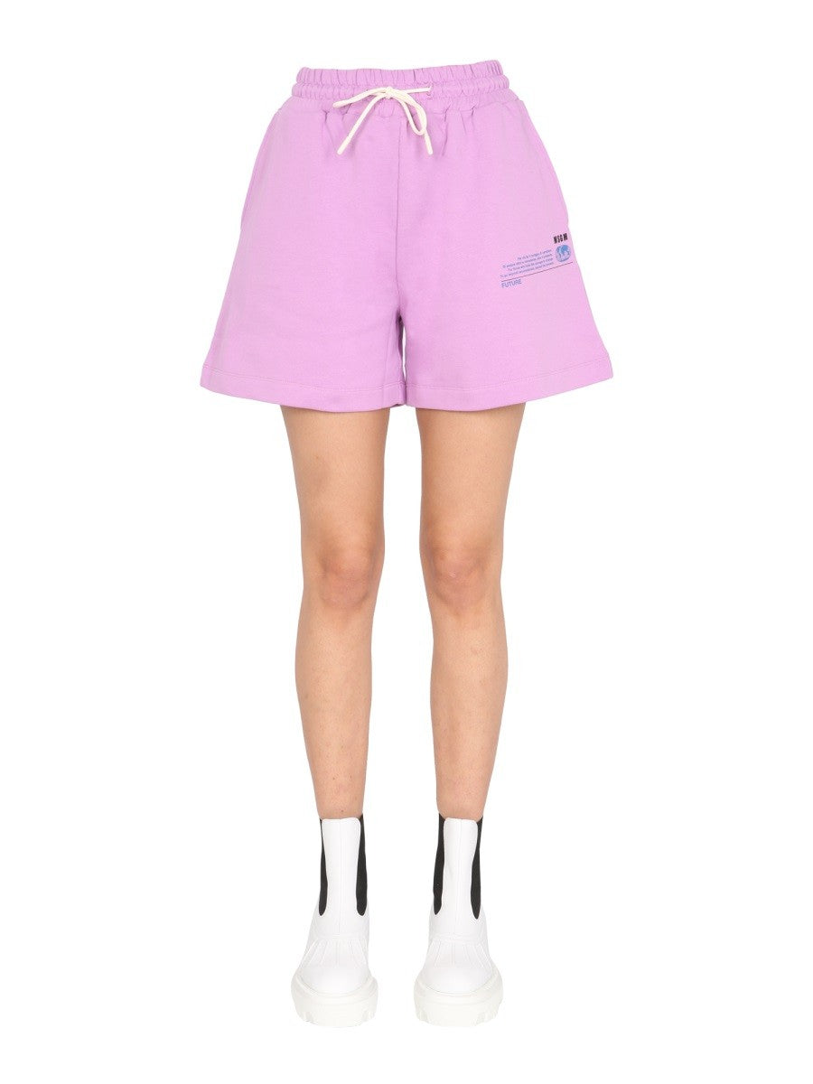 msgm msgm - COTTON SHORTS