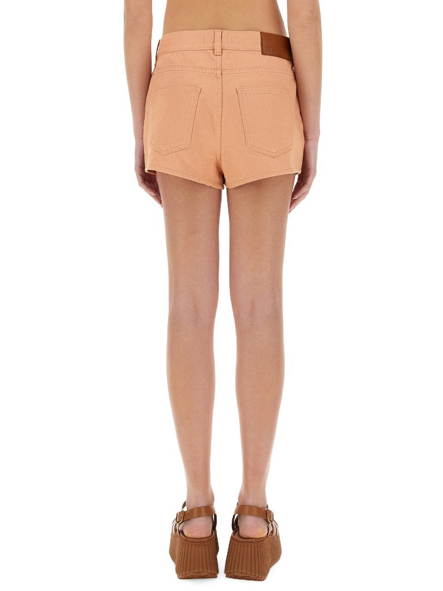 CHLOÉ CHLOÉ - COTTON SHORTS