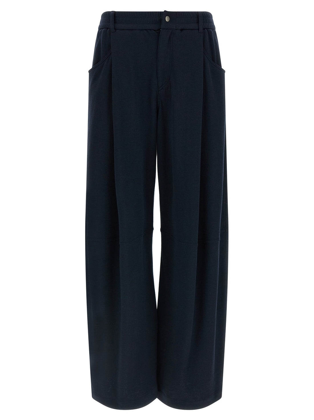 Brunello Cucinelli - Cotton silk pants Blue