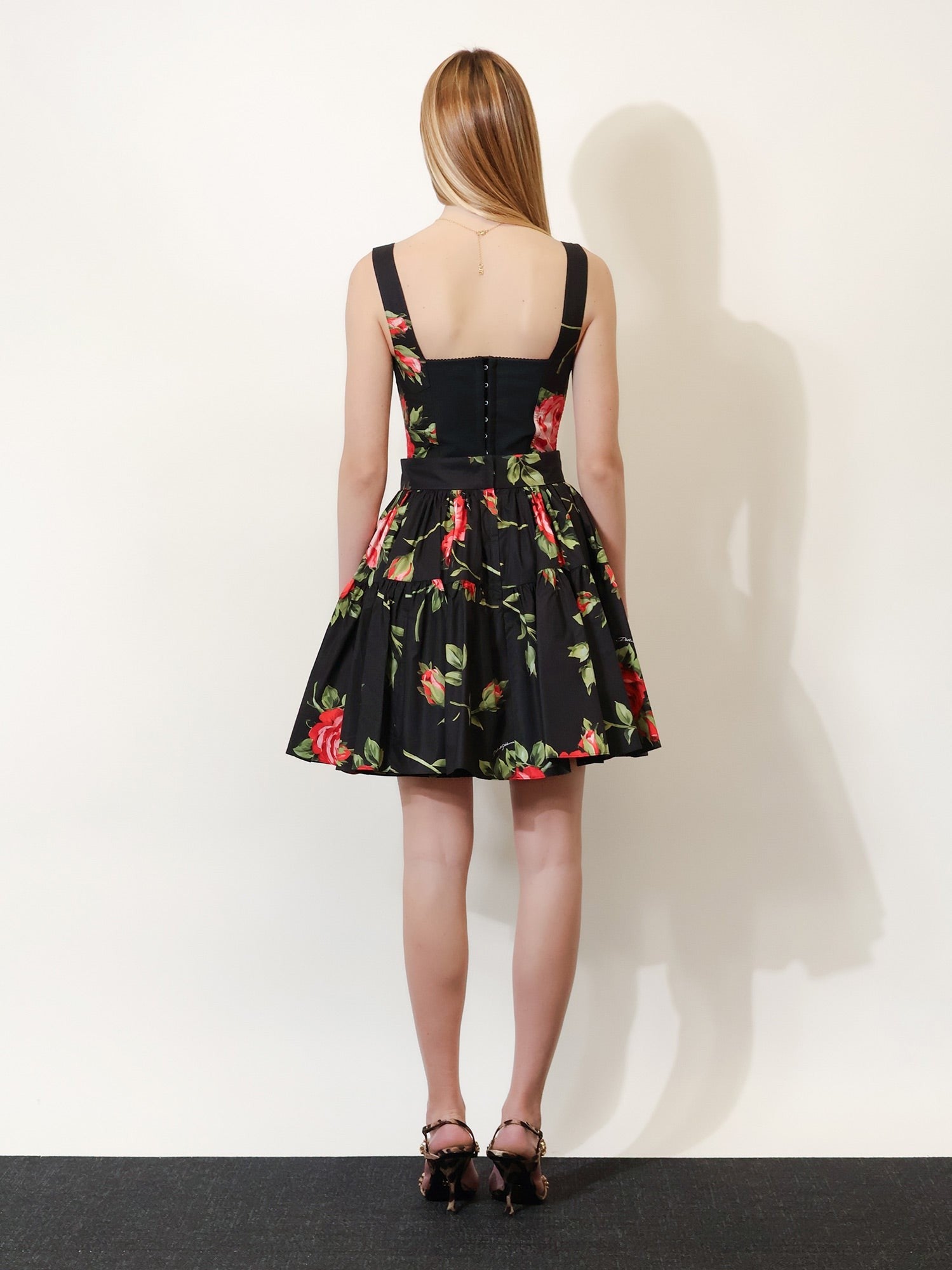 Dolce & Gabbana - Cotton skirt with iconic print